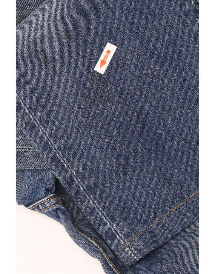 Levi's Mens 501 Straight Jeans W33 L30 Blue Cotton