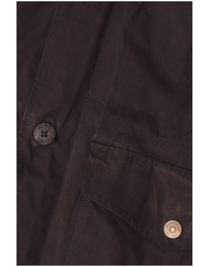 Fat Face Ανδρικό κουκούλα Utility Jacket UK 36 Small Navy Blue Polyester