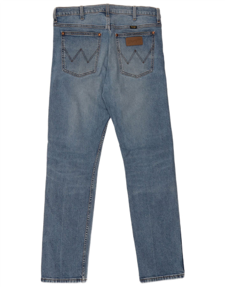 Ανδρικό Slim Jeans WRANGLER W32 L32 Μπλε βαμβακερό