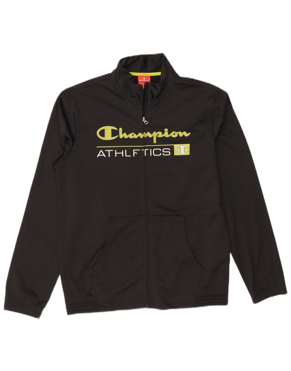 Champion Boys Graphic αθλητική φόρμα Top Jacket 15-16 ετών 2XL Μαύρο Πολυεστέρα
