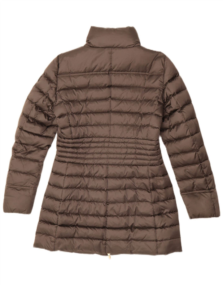 PEUTEREY Γυναικείο παλτό με επένδυση UK 14 Medium Grey Polyamide