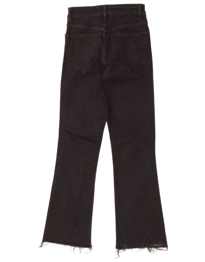 Zara Γυναικείο Τζιν μποτάκι EU 34 2XS W24 L25 Μαύρο