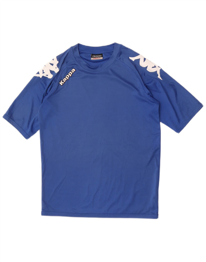 Ανδρικό γραφικό T-Shirt Kappa Top Small Blue