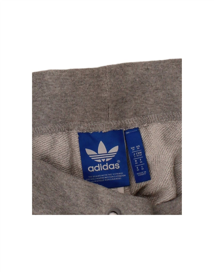 ADIDAS Mens Sport Shorts Medium  Grey Colourblock Cotton