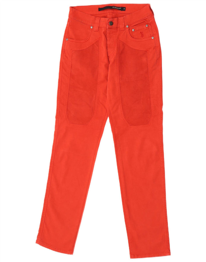 Jeckerson Γυναικείο Slim Jeans W30 L32 Red Cotton