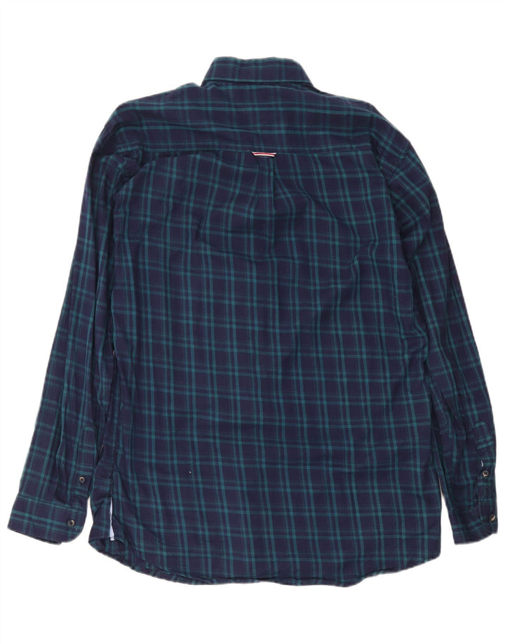 Ανδρικό πουκάμισο Tommy Hilfiger Custom Fit XL Navy Blue Check