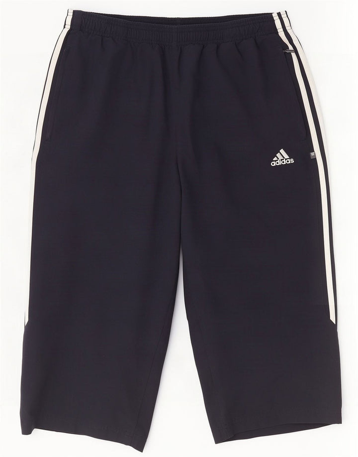 Ανδρικό σορτς βερμούδα Adidas μεγάλο μπλε ναυτικό