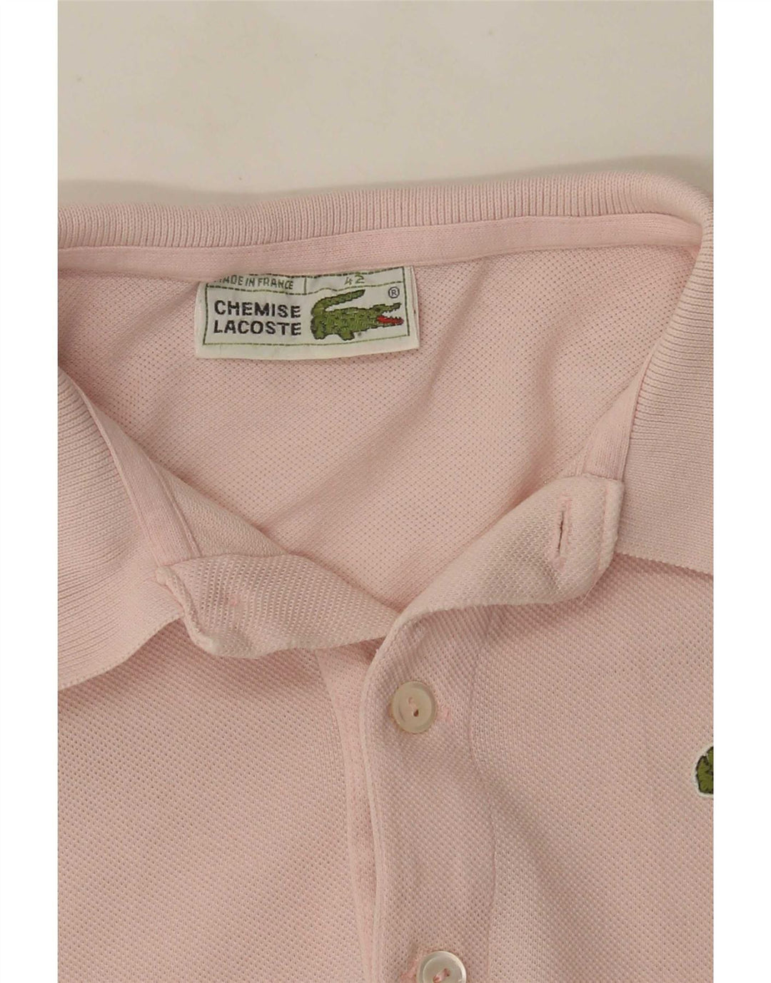 Lacoste Γυναικείο Πόλο Μπλουζάκι Νούμερο 42 Μεγάλο Ροζ