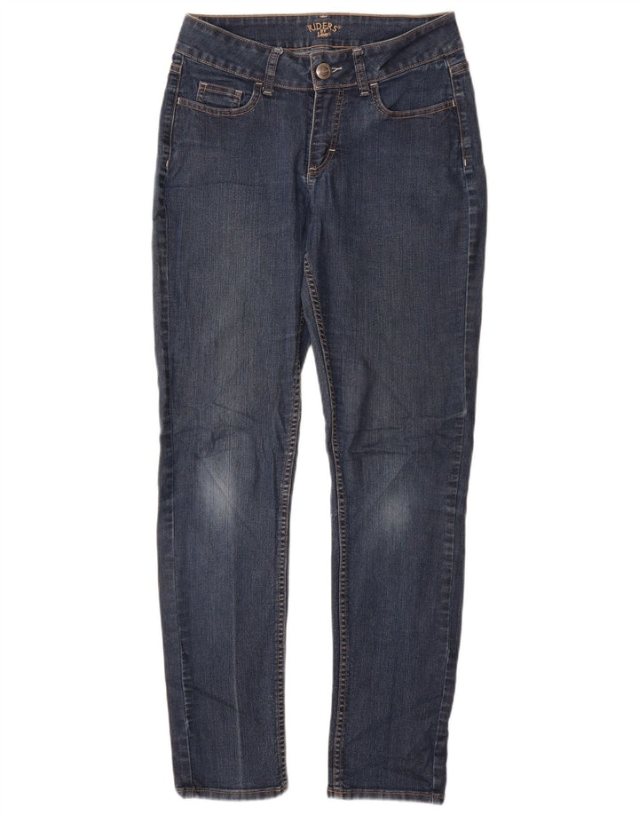 LEE Womens Riders Ψηλόμεσα Skinny Jeans US 6 Medium W26 L30 Blue Cotton