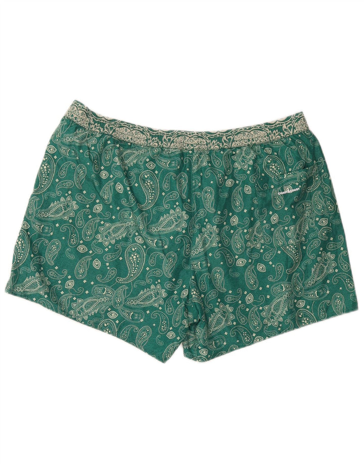 Ανδρικό σορτς κολύμβησης COAST Large Green Paisley