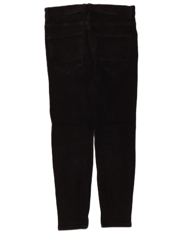 Zara Ανδρικό Cropped Jeans EU 40 Medium W31 L25 Μαύρο
