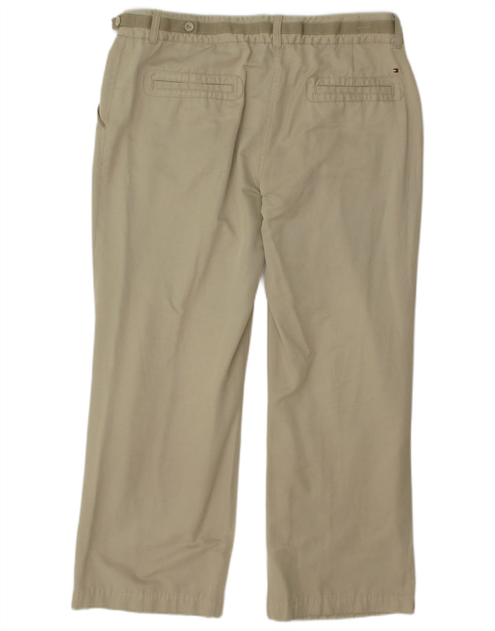 TOMMY HILFIGER Γυναικείο ίσιο casual παντελόνι EU 42 Large W34 L27 Beige