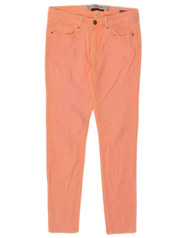 Zara Γυναικεία Trafaluc Skinny Jeans EU 34 2XS W24 L24 Πορτοκαλί