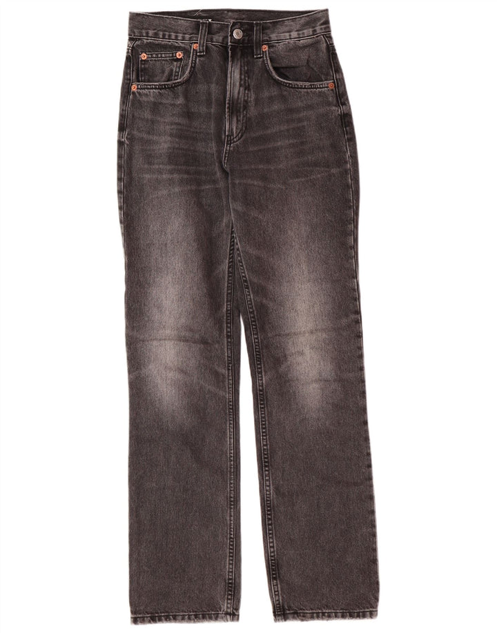 Zara γυναικεία τζιν ίσια κανονική εφαρμογή EU 34 2XS W24 L30 Grey Classic