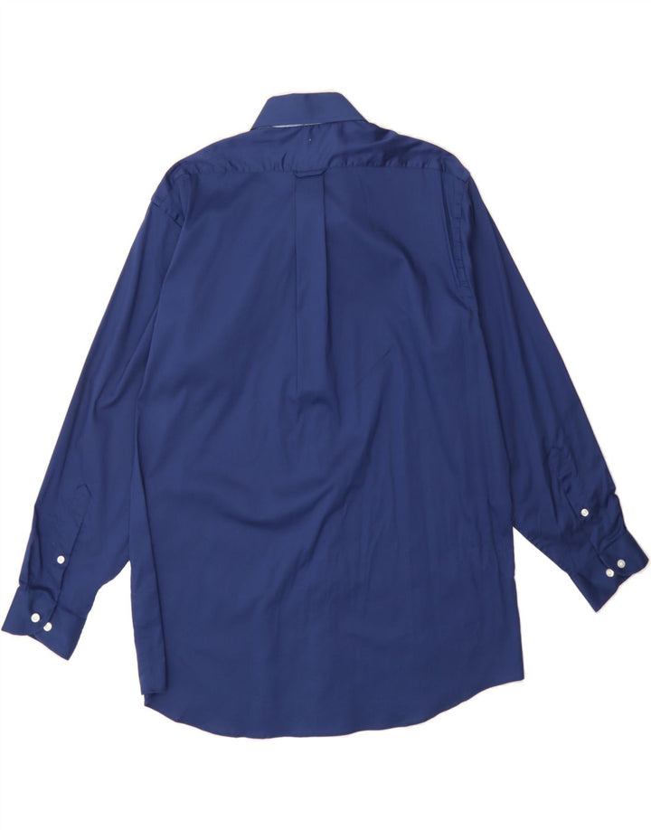 IZOD Mens Regular Fit Shirt Size 16 1/2 Large Blue Cotton Vintage Izod and Second-Hand Izod from Messina Hembry 