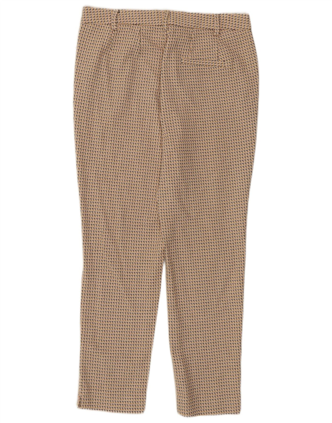 Marks & Spencer Womens Abstract Pattern Cropped Παντελόνι UK 12 Medium W30 L