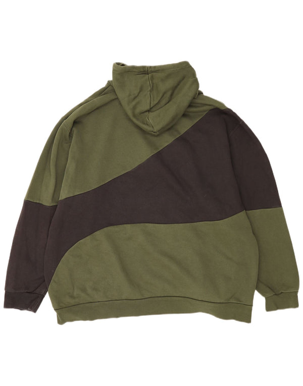 Ανδρικό κουκούλα PUMA 4XL, βαμβακερό, πράσινο