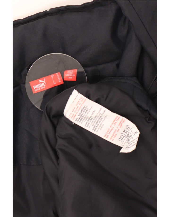 Puma Ανδρικό Αδιάβροχο με κουκούλα UK 42 XL Navy Blue Polyester
