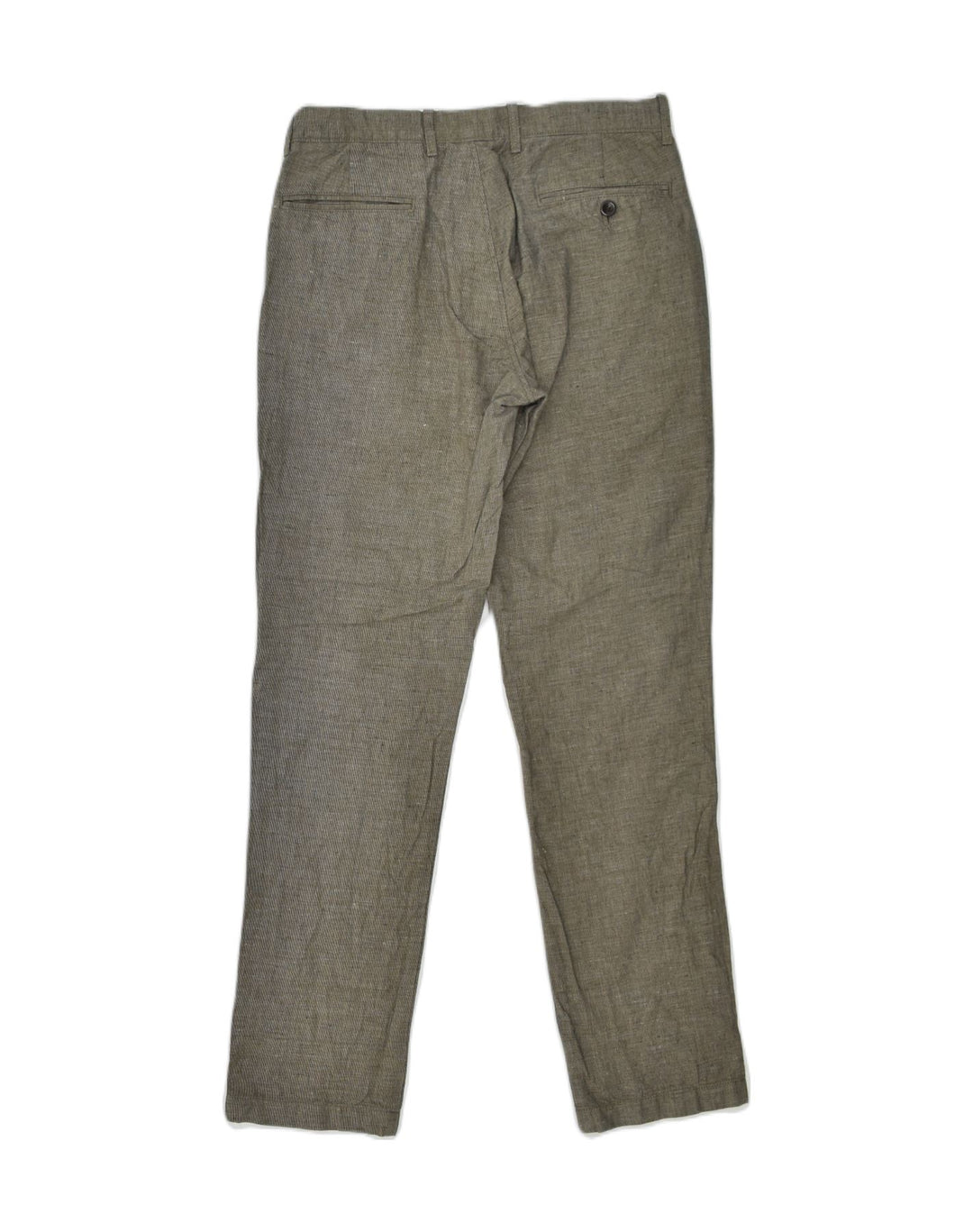 J. CREW Womens Slim Casual Trousers W29 L32 Grey Cotton | Vintage J. Crew | Thrift | Second-Hand J. Crew | Used Clothing | Messina Hembry 