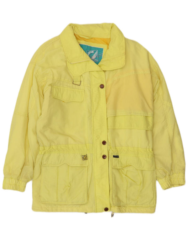 CRESTA Γυναικείο Gore-Tex μπουφάν υπερμεγέθους Utility EU 44 XL Yellow Polyamide