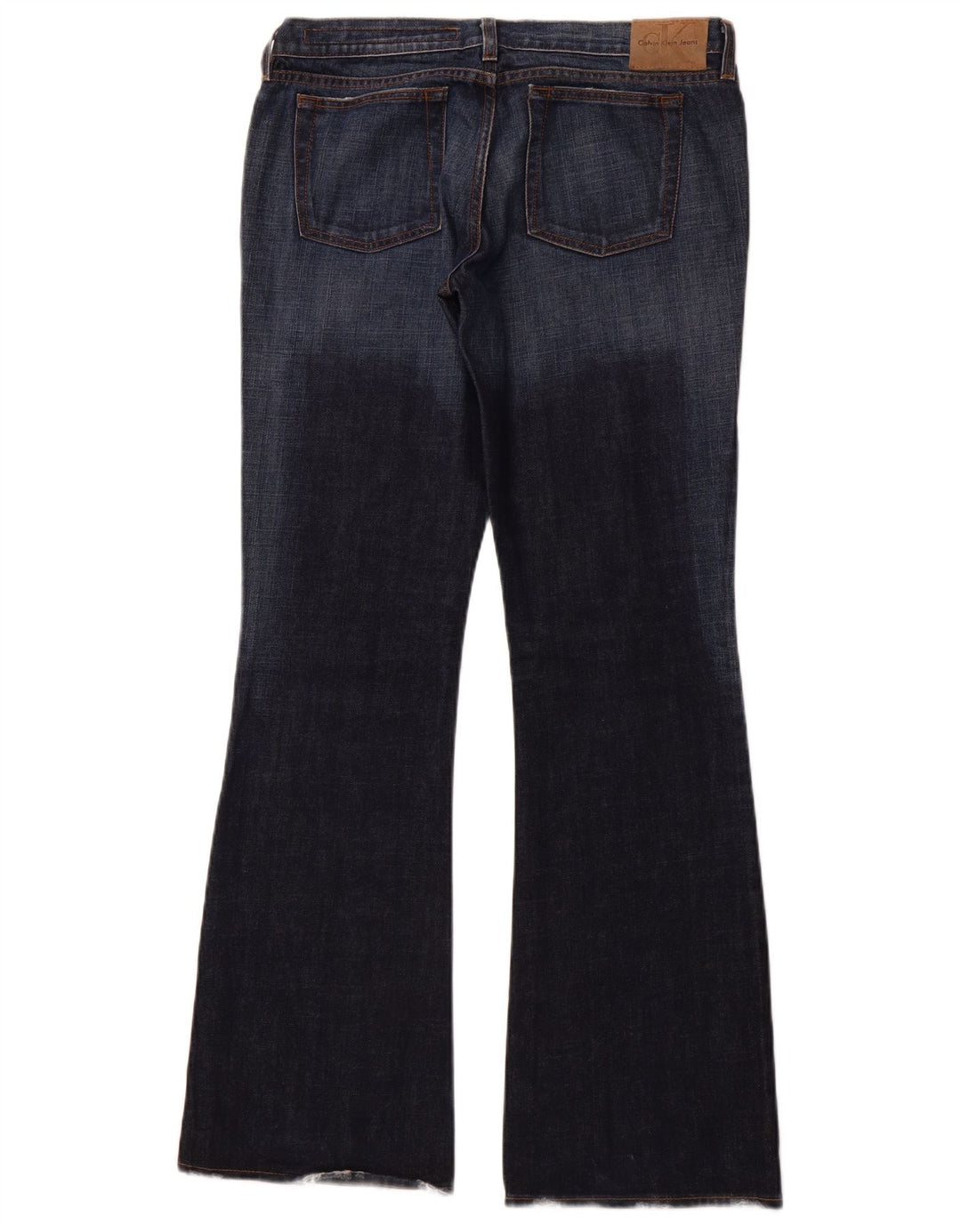 CALVIN KLEIN Γυναικείο Bootcut Jeans W32 L33 Navy Blue Cotton