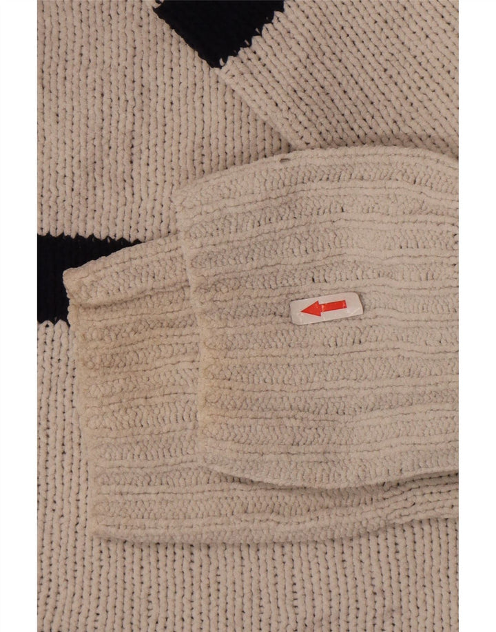 Marks & Spencer Γυναικείο πουλόβερ με λαιμό χελώνα UK 14 Medium White