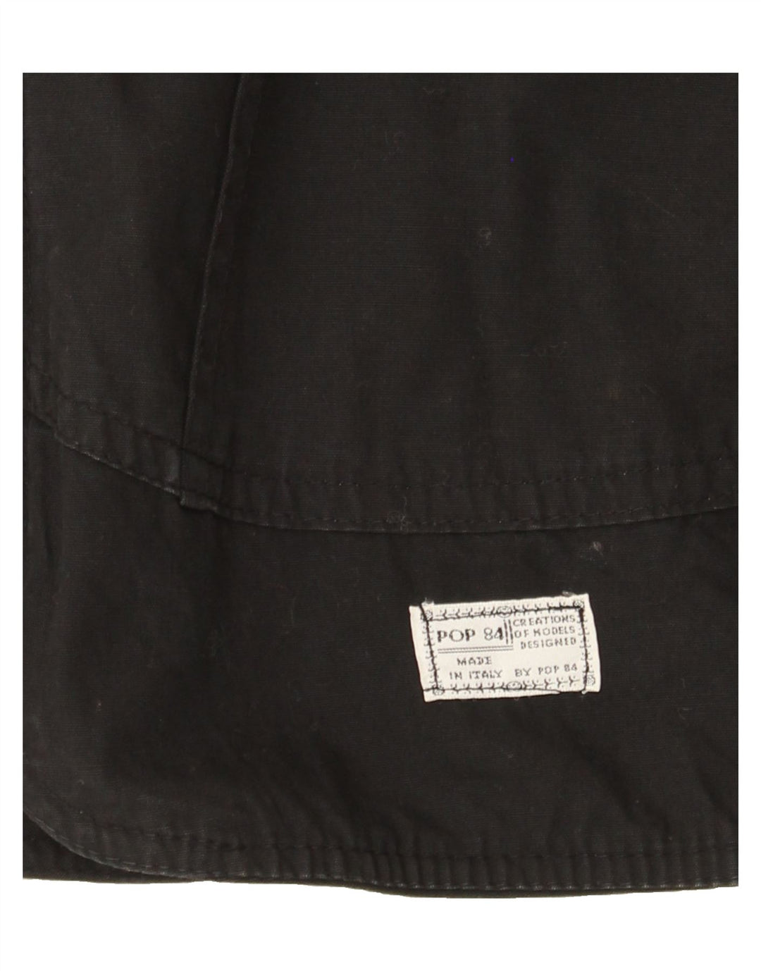POP 84 Womens Utility Gilet UK 16 Large Black Vintage POP 84 and Second-Hand POP 84 from Messina Hembry 