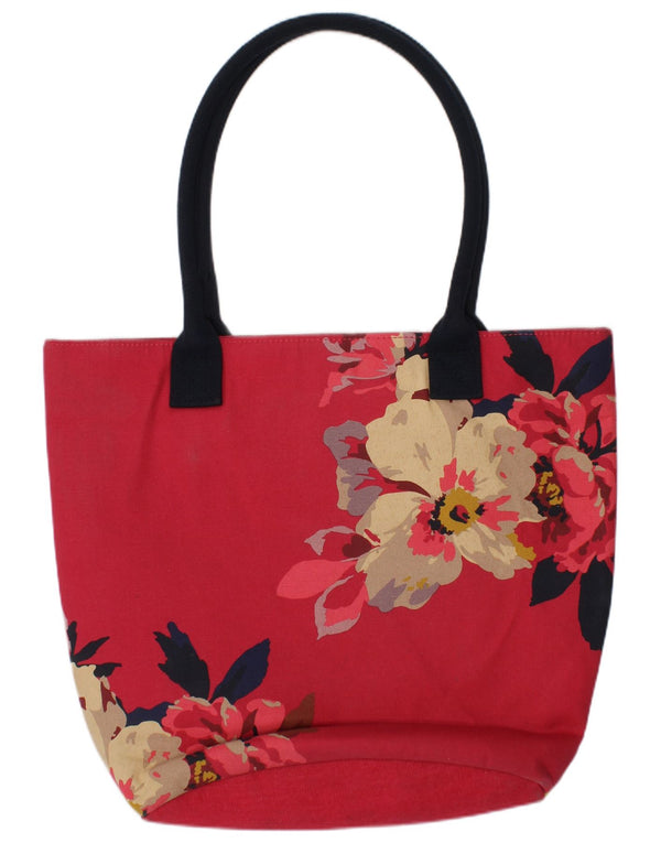 Γυναικεία γραφική τσάντα Joules One Size Red Floral Βαμβακερή