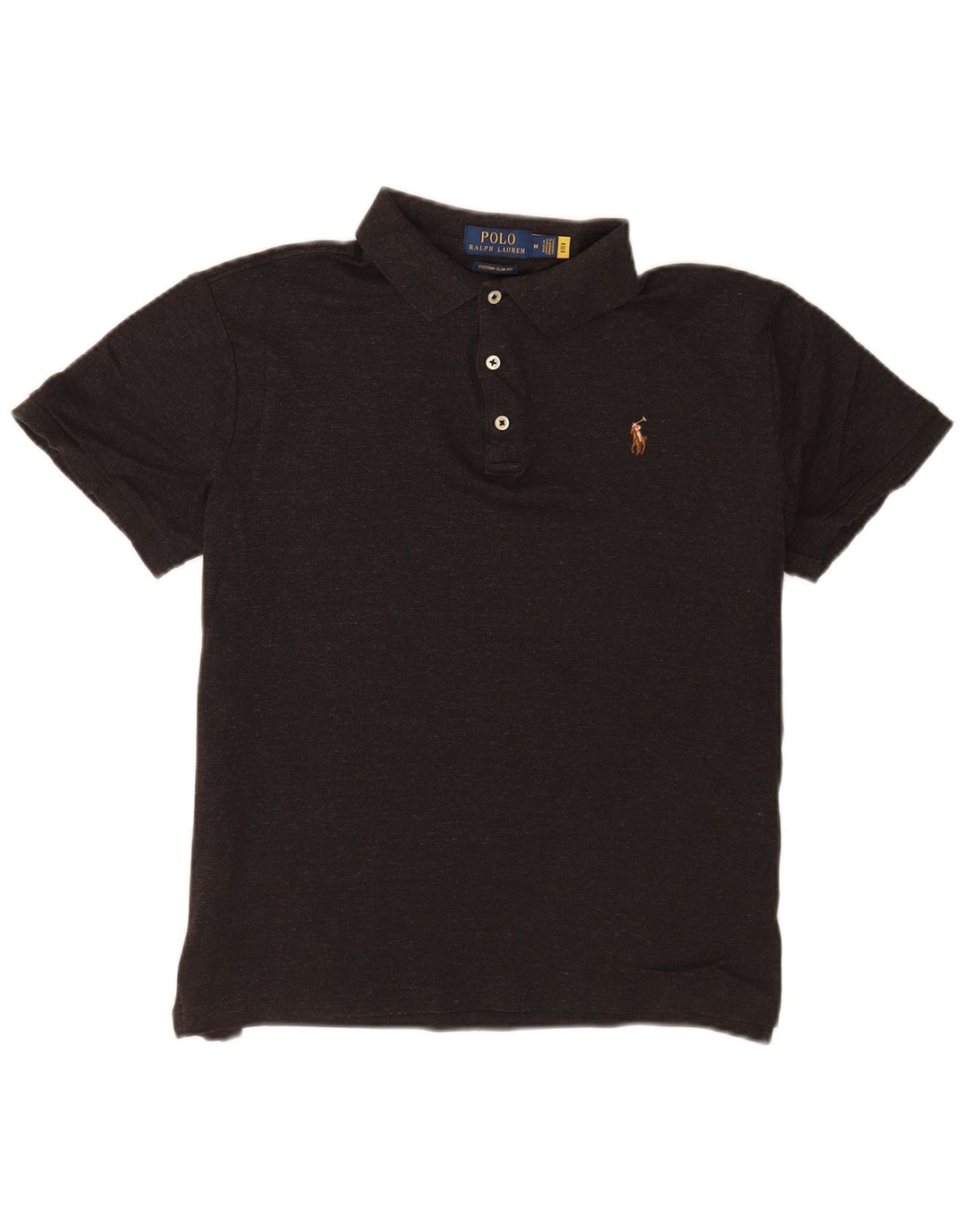 Πόλο Ralph Lauren Ανδρικό πουκάμισο με λεπτή εφαρμογή, μεσαίο βαμβακερό