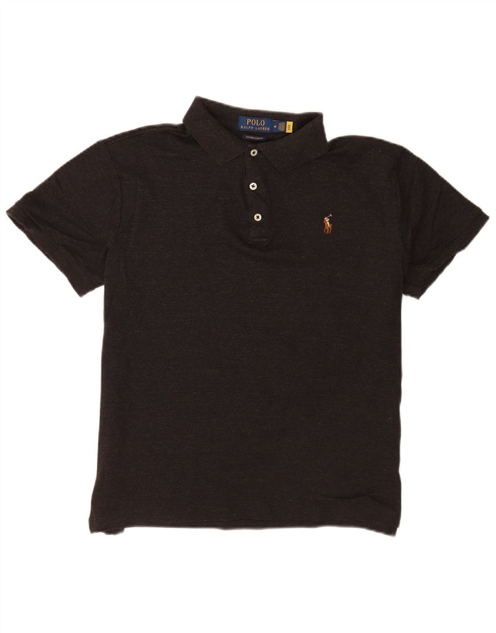 Πόλο Ralph Lauren Ανδρικό πουκάμισο με λεπτή εφαρμογή, μεσαίο βαμβακερό