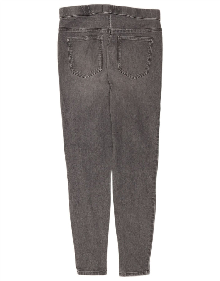 Marks & Spencer Γυναικεία Jegging Τζιν UK 12 Medium W30 L28 Γκρι βαμβακερό
