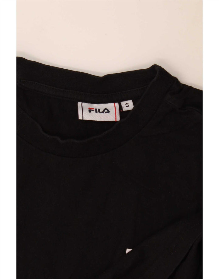 Fila Γυναικείο T-Shirt Top UK 10 Small Black