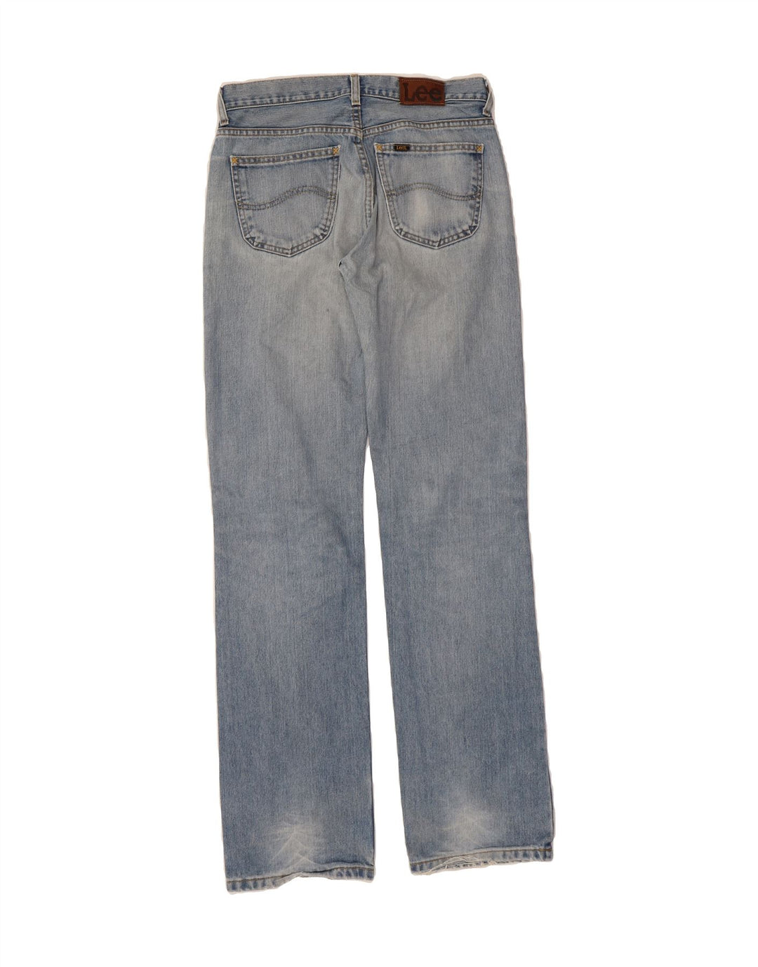 LEE Mens Seattle Straight Jeans W32 L36 Blue Cotton Vintage Lee and Second-Hand Lee from Messina Hembry 