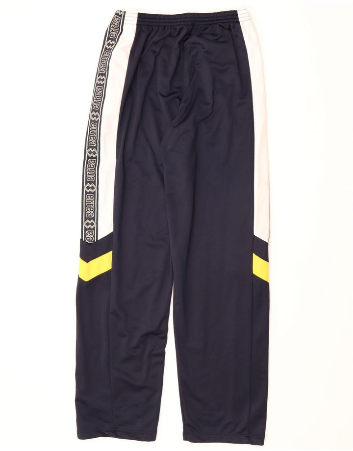 ERREA Mens Graphic Tracksuit Trousers X Navy Blue Colourblock