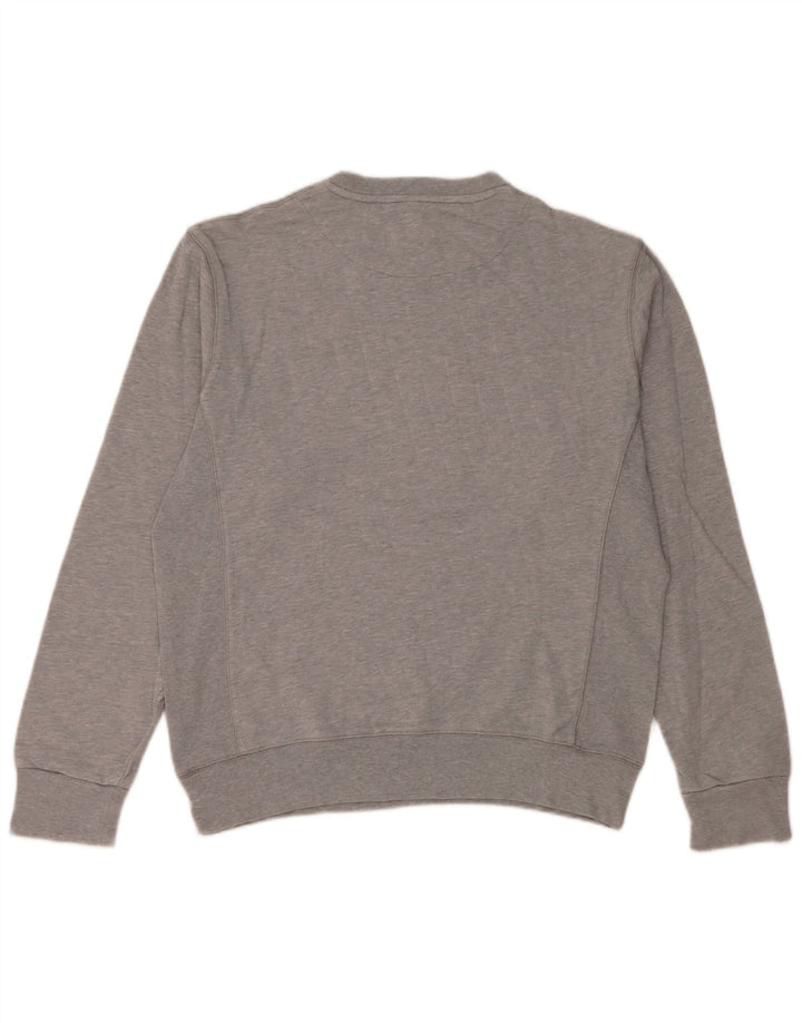 Ανδρικό φούτερ Avirex Graphic Regular Fit Jumper μεγάλο γκρι βαμβακερό
