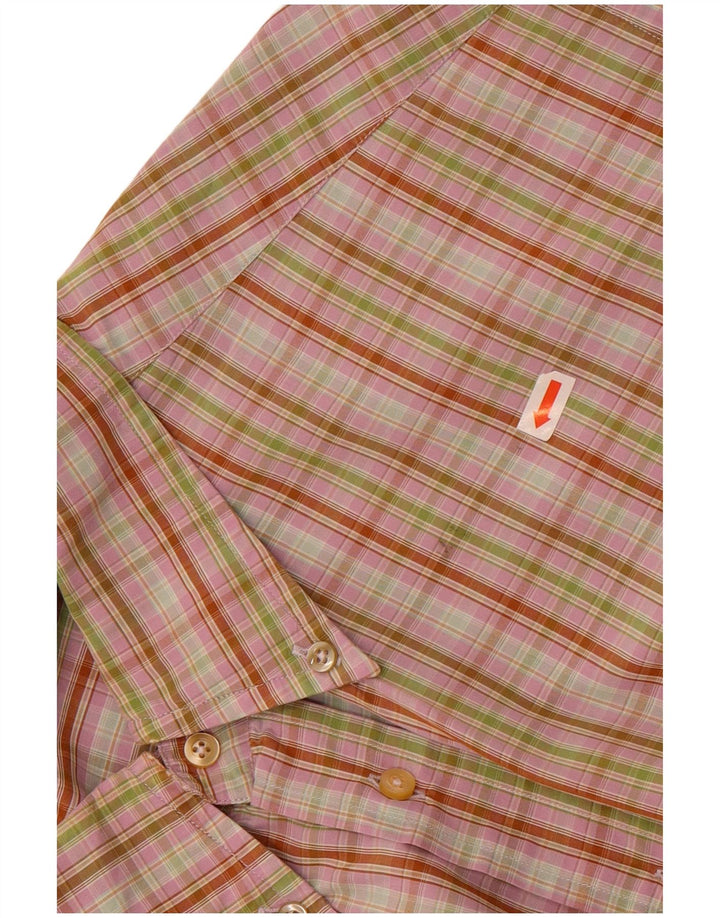 Ανδρικό πουκάμισο Avirex 2XL Ροζ βαμβακερό καρό