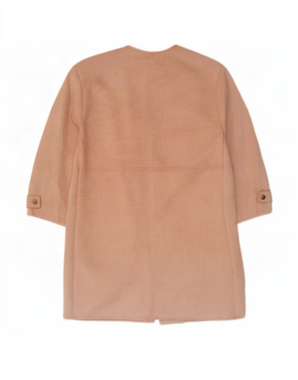 Zara Γυναικείο Πανωφόρι UK 10 Small Pink Polyester