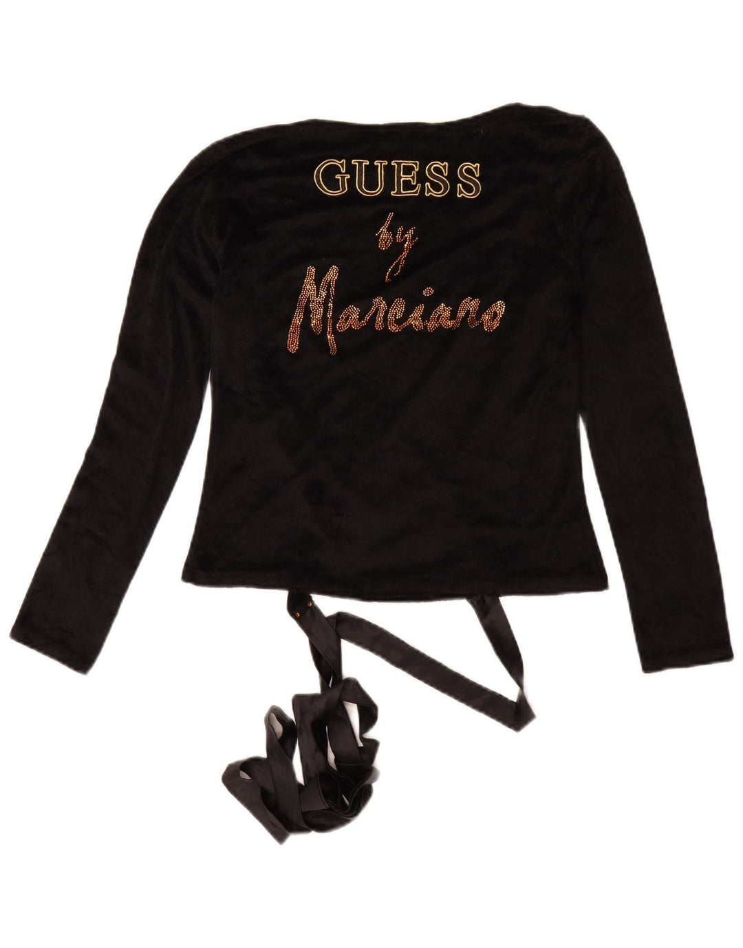 GUESS BY MARCIANO Γυναικεία ζακέτα με γραφικά περιτυλίγματα Top IT 42 Medium Black