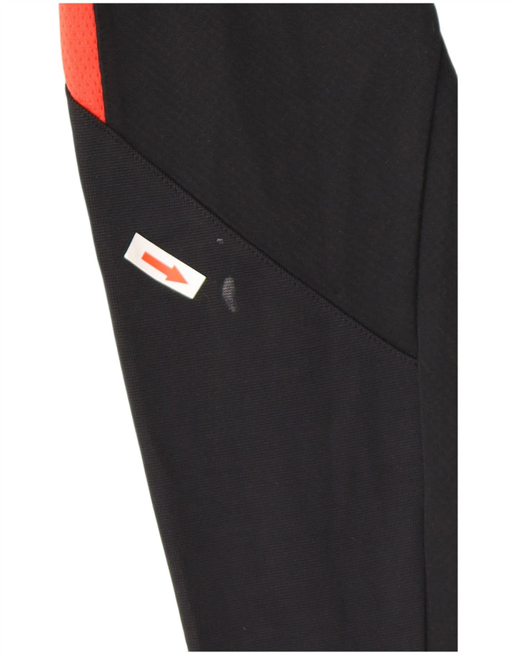 Ανδρική φόρμα αθλητικής φόρμας Nike με φερμουάρ πουλόβερ με μεσαίο μαύρο πολυεστέρα