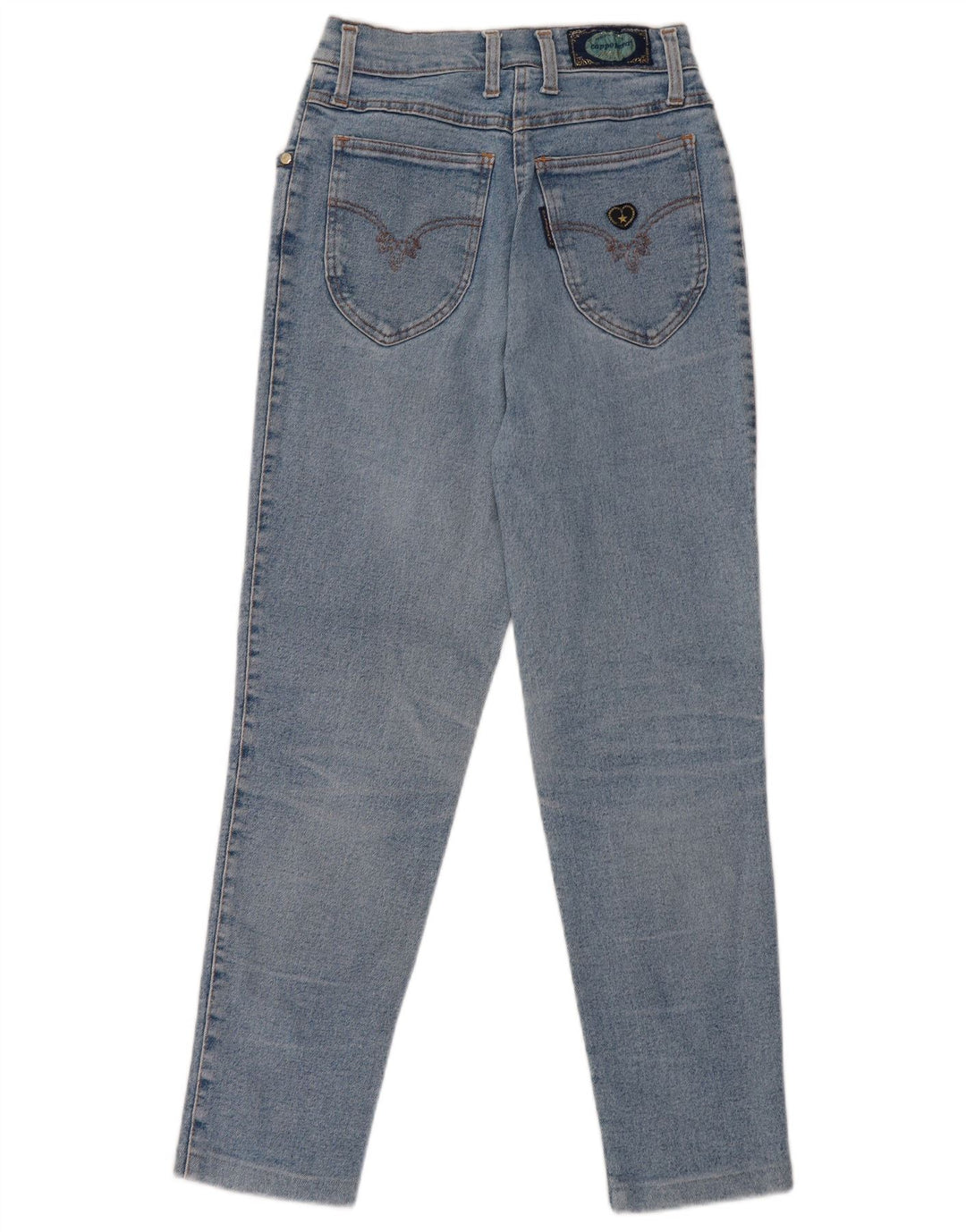 Cappopera Γυναικείο Slim Jeans W26 L25 Μπλε βαμβακερό