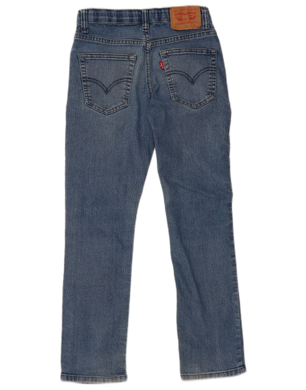 LEVI'S Boys 511 Slim Jeans 9-10 Years W25 L26 Blue Cotton