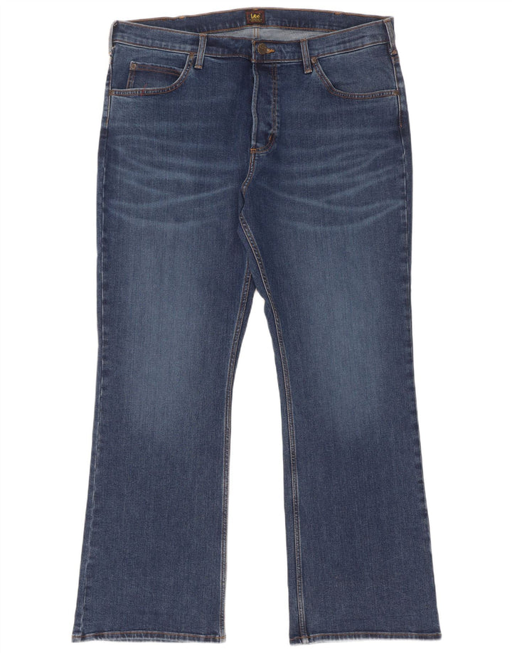 Lee Mens Denver Bootcut Jeans W40 L32 Μπλε βαμβακερό