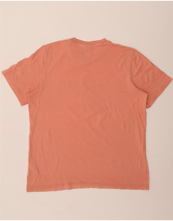 Ανδρικό γραφικό T-Shirt Adidas Top μεγάλο ροζ βαμβακερό