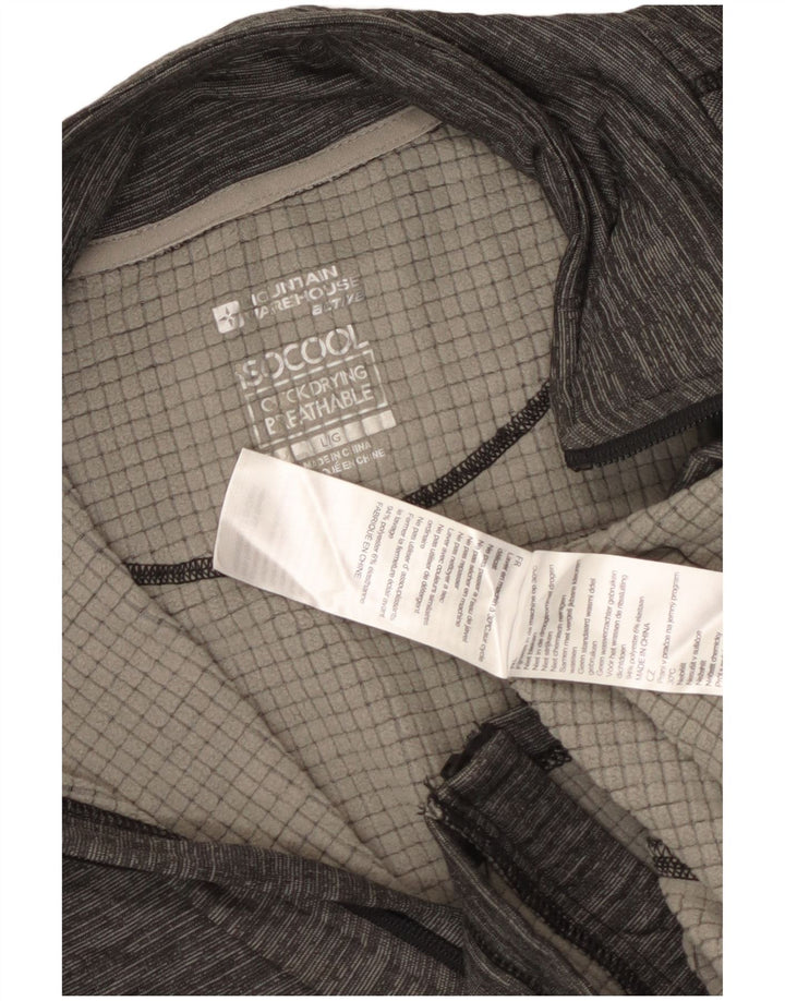 Mountain Warehouse Ανδρική φόρμα IsoCool Top Jacket Large Grey Polyester