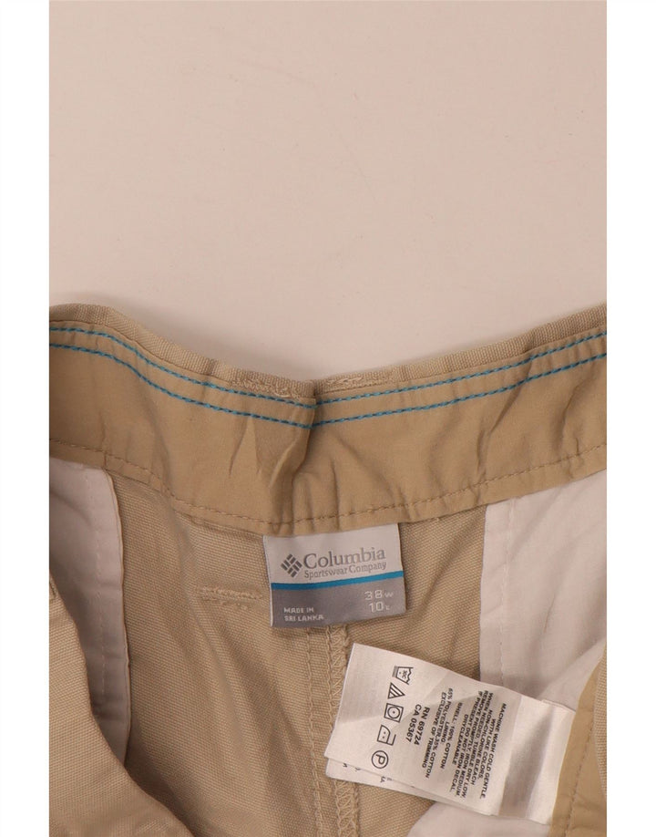 COLUMBIA Ανδρικό σορτς Cargo W38 XL Μπεζ βαμβακερό