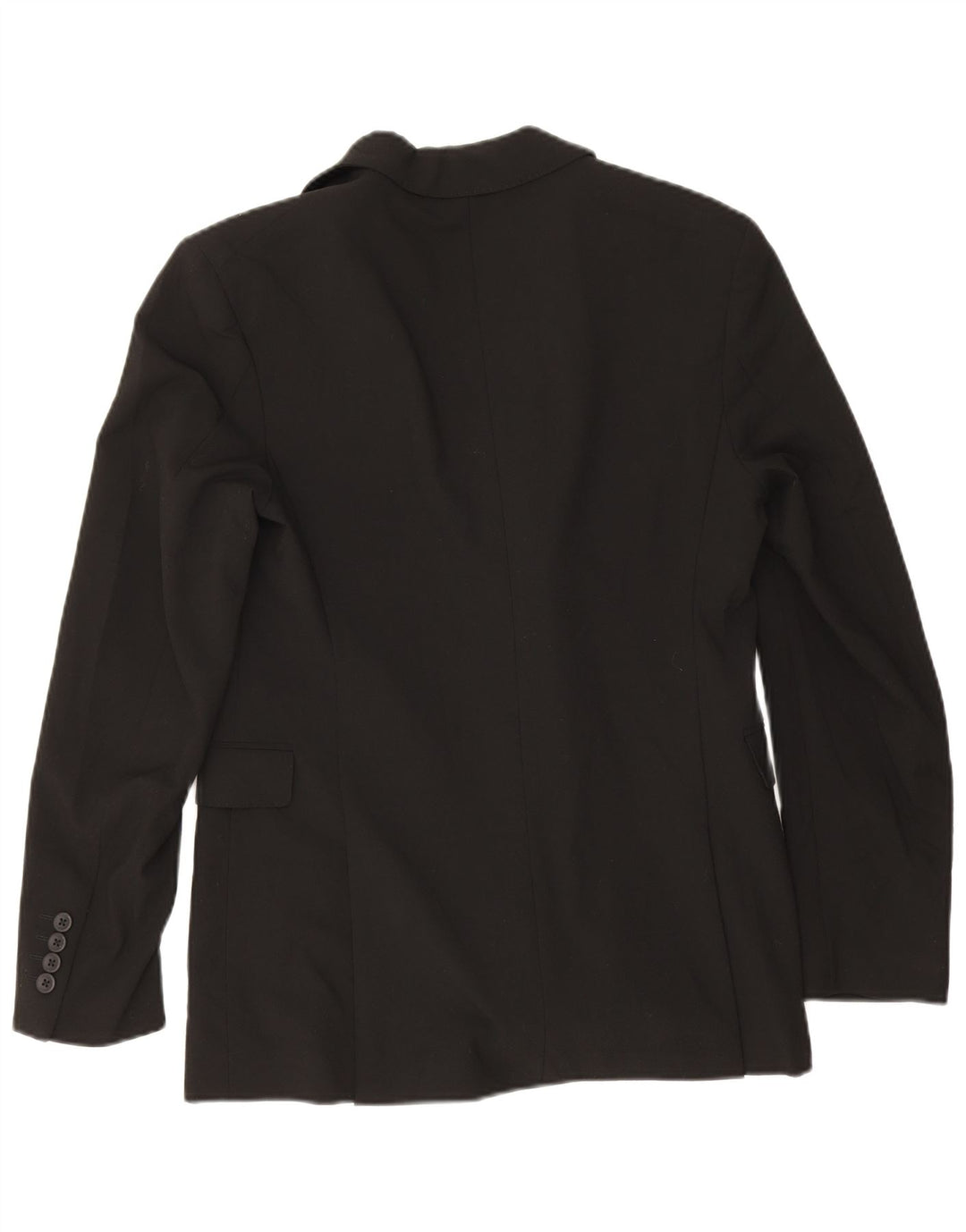 Zara Ανδρικό σακάκι μπλέιζερ με διπλό στήθος EU 46 Small Black Polyester