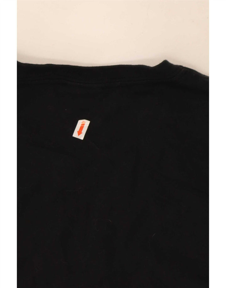 Ανδρικό T-Shirt Nike Top Large Black Colourblock Βαμβακερό