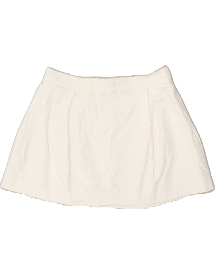 LIU JO Girls A-Line Skirt 11-12 Years W28 Off White Cotton | Vintage Liu Jo | Thrift | Second-Hand Liu Jo | Used Clothing | Messina Hembry 