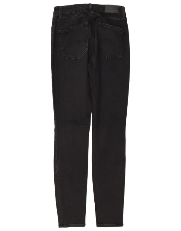 Tommy Hilfiger Γυναικεία Santana Ψηλόχρωμο Skinny Jeans W28 L32 Γκρι βαμβακερό