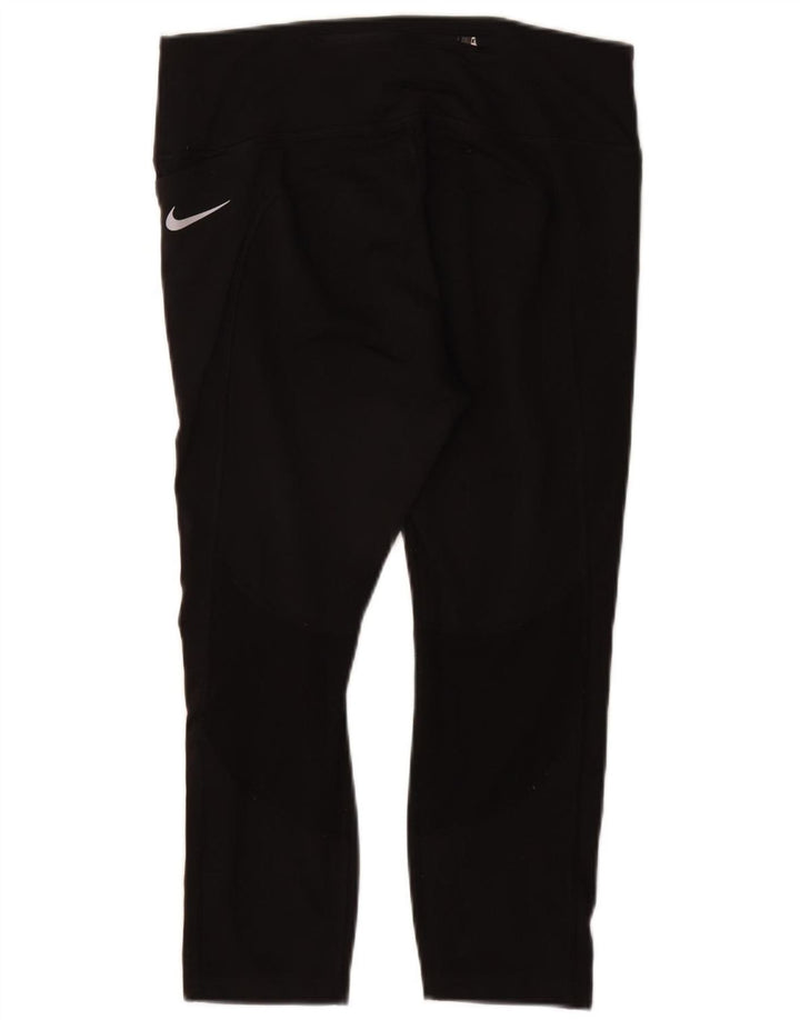 Γυναικεία κολάν NIKE Dri Fit Capri UK 14 Large Black Polyester